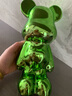 承瑞暴力熊摆件创意存钱罐轻奢网红客厅家居电视柜酒柜玄关装饰品礼物 暴力熊摆件（绿色）高28cm 实拍图