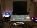 新盟M87PRO机械键盘三模无线蓝牙/有线热插拔RGB87键客制化gasket 甜酷粉-无线三模-RGB热插拔-乌梅子轴 实拍图