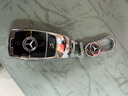 Qidian适用于奔驰钥匙包E级钥匙包扣e300lC级C260L新A级A200L/S级钥匙套 新奔驰极光银钥匙套＋五金扣 实拍图