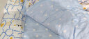 洁丽雅纯棉四件套 全棉新疆棉被罩床上套件床单款 波波熊蓝1.5/1.8米床 晒单实拍图