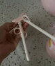 babycare儿童筷子训练筷 宝宝练习学习筷小孩家用大眼怪练习筷 珀尔里粉 实拍图