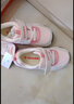 基诺浦儿童棉鞋秋冬款加绒加厚学步鞋男女童机能鞋GY1518 粉色/白色/橘色 21 130mm 适合脚长130-135mm 实拍图