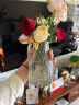 吕姆克花瓶玻璃透明花瓶大号摆件花器租房玄关卧室干花插花瓶高30CM5067 晒单实拍图