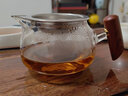 悟茗堂高硼硅耐热玻璃公道杯茶漏套装一体茶海单个高档加厚茶水分离器 木雀矮公道杯250ml 实拍图