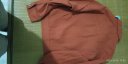 茵曼2023年秋季女装新款复古刺绣设计感宽松显瘦外套短夹克 红棕色 S 实拍图