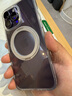 图拉斯支点壳O1s【销量霸榜丨相机按键全包】 适用苹果16promax手机壳iphone15pro磁吸14防摔透明磨砂薄 全透明 iPhone14ProMax 实拍图