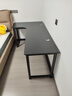 久丞家具转角电脑桌学生家用书桌双人书架一体组合桌卧室拐角L型电竞桌子 【加厚16mm桌面】黑色左转角 180x100x74cm 实拍图