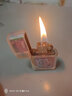 ZIPPO打火机zippo夜光流沙笑脸高颜值网红爆款 送男士实用生日礼物男生 流沙笑脸幻彩-套装 实拍图
