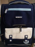巴布豆（BOBDOG）儿童双肩包小学生书包男孩护脊儿童书包1-6年级英伦风男女生减负 22159宝蓝大号适合3-6年级 实拍图
