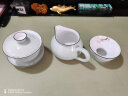 唯古潮汕功夫茶具套装家用小套青瓷茶盘茶壶盖碗茶杯整套陶瓷茶船 盖碗9件套（普通包装） 实拍图