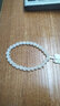 可玉可求圣诞礼物和田玉手串 圆珠素圈玉石手链 寓意好运连连 【羊脂白玉素圈】约6毫米D1832f 实拍图