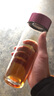 希诺（HEENOOR）玻璃杯女士单层加厚水杯创意花茶杯便携随手杯清新可爱学生杯子 珠光桃红 470ml 实拍图