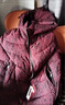 俞兆林（YUZHAOLIN）中老年人羽绒服妈妈冬装奶奶加厚白鸭绒老年人衣服大码60岁80外套 C25紫[优质白鸭绒填充] 4XL 建议 130-145斤 实拍图