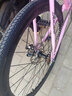 EG7死飞自行车成人山地车男实心胎活飞轻便单车超轻碟刹公路赛车女 顶配版-24寸备注颜色 实拍图