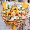 百花馆鲜花速递花礼向日葵真花束生日礼物送老师女生长辈同城配送小时达 迷人的你|BB52 实拍图