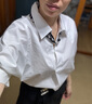 歌莉娅女装衬衫春装洋气法式职业装气质正装制服衬衣小衫上衣1C3C3D050 03W本白 S 实拍图