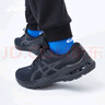亚瑟士ASICS男鞋跑鞋稳定宽楦运动鞋跑步鞋 GEL-KAYANO 28（2E） 黑色/灰色 40.5 实拍图