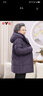 雅鹿奶奶冬装羽绒服女复古盘扣60岁70老人冬季衣服中老年妈妈外套 1890紫罗兰 厚款 3XL 推荐135-145斤 实拍图