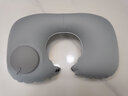 JOYTOUR按压充气u型枕便携旅行飞机护颈枕脖枕腰垫睡觉神器 浅灰收纳包装 实拍图