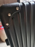 SOO行李箱男万向轮拉杆箱耐磨抗摔26英寸A330旅行箱密码箱女商务黑色 实拍图