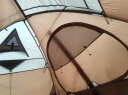 牧高笛（MOBIGARDEN）冷山帐篷 户外徒步露营防风防雨大空间双层三季铝杆帐篷 三人/暖沙色 晒单实拍图