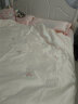 拉夏贝尔（La Chapelle）冰丝床上四件套夏季夏凉被可水洗夏被空调被夏季床单夏天双人被子 蝴蝶结-奶白粉【丝滑裸睡】 四件套/1.5x2.0m夏被+床单+枕套2 实拍图