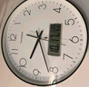 Timess 挂钟电波钟客厅万年历2025新款钟表简约日历时钟自动对时挂墙表 纯洁白30CM电波款 实拍图