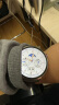 爱国者（aigo）智能手表V8旗舰版男女通用款健康监测血压心率多功能通话圆盘运动手表 银色 实拍图