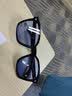 雷朋（RayBan）太阳镜大框眼镜修饰户外墨镜0RB4392D 601/80黑色镜框蓝色镜片 尺寸66 实拍图