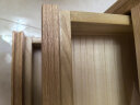 京东京造实木床头柜 北美FAS橡木|多层储物 卧室收纳柜储物柜 CB01 晒单实拍图
