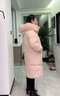 雅鹿狐狸大毛领羽绒服女冬季2024新款长款大牌高级感加厚保暖外套 粉色 L 推荐125-140斤 实拍图