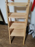 老竹匠简易梯凳家用梯子登高梯可折叠马凳实木台阶凳折叠梯靠背小凳子 晒单实拍图
