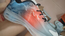 品牌断码男童鞋秋季透气运动鞋学生跑步网面气垫鞋青少年减震防滑 灰橘【升级款】 41 实拍图
