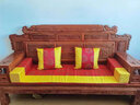 剡龍实木沙发菠萝木中式仿古雕花明清古典小户型冬夏两用客厅沙发家具 财源沙发113五件套(菠萝格木) 实拍图