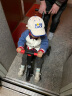 uonibaby品牌授权儿童三轮车脚踏车变形1-3-6岁溜娃神器多功能平衡滑步遛 波多尔红+推杆适高68-128cm 升级版 实拍图