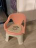 好娃娃（howawa）宝宝卡通凳子叫叫椅发声椅儿童板凳小靠背椅子幼儿学座椅塑料椅子 叫叫椅洛可可粉 实拍图