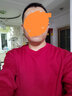 班尼路（Baleno）宽松圆领卫衣男秋季潮流oversize大码上衣男士本命年酒红色外套 实拍图