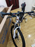 永久（FOREVER）山地车自行车成人男女青少年学生铝合金单车上班代步公路越野赛车 【铝架】旗舰版-白蓝辐条轮 27.5寸24速【推荐165-195cm】 实拍图