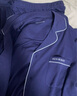 Schiesser舒雅男士女士情侣睡衣莫代尔翻领长袖长裤家居服套装E5/20052H 男E5/20052H宝蓝7800 XL 实拍图