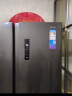 华凌美的出品589对开门双开门家用节能 双变频一级能效风冷无霜PT净味超薄超大容量电冰箱HR-589WKP 实拍图
