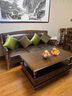 思美琢美式复古真皮沙发深棕色皮沙发组合客厅乡村风格广东佛山真皮沙发 单人位 实拍图