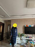 羽物（YUGIFTS）羽绒服2024冬季新品400克95白鹅绒加厚加长冒汗系列-30度外套女 蓝紫色 M 实拍图