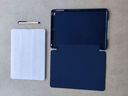 恒壕贴 适用iPad 5/6保护套9.7英寸2018/2017款苹果平板电脑保护壳三折防摔智能休眠轻薄皮套 深海蓝【智能休眠皮套】配触屏笔 iPad 5/6通用【9.7英寸】 实拍图