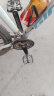 西骑者（West Biking）三培林自行车脚踏板铝合金山地车通用轴承脚蹬公路单车配件 银色 实拍图