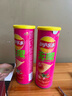 乐事（Lay's）无限薯片 鲜浓番茄味 104克*2罐 208克 休闲零食 膨化食品 实拍图
