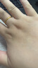 中国黄金（CHINA GOLD）古法素圈黄金戒指女足金情侣对戒三生三世指环520礼物送老婆女友 【古法】单戒 16号 0.5g 实拍图