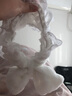 海伊朵蝴蝶结洗脸发带女韩版防滑头箍带兔耳朵鹿角螃蟹猫耳朵宽边束发带 C9【蕾丝花边 白色】 实拍图