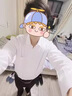 唐号（tanghao）白色长袖衬衫男学院风宽松dk领带衬衣潮流韩版班服毕业衣服衬衫男 白色衬衫+领带 L 实拍图