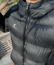 骆驼炽云羽绒服男女户外保暖鸭绒百搭情侣面包服冬城市轻户外 黑色，男款 M 实拍图