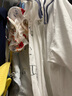 欢喜小熊婴儿短袖连体衣夏季薄款纯棉哈衣睡衣男女初生宝宝衣服2件装 实拍图